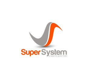 Branding Identity Corporate Super System Logo Design Template.